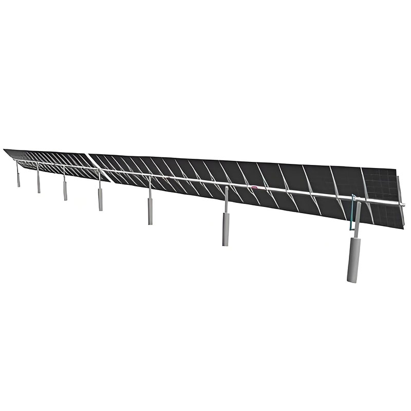 Enkelsøyle solcellebrakett